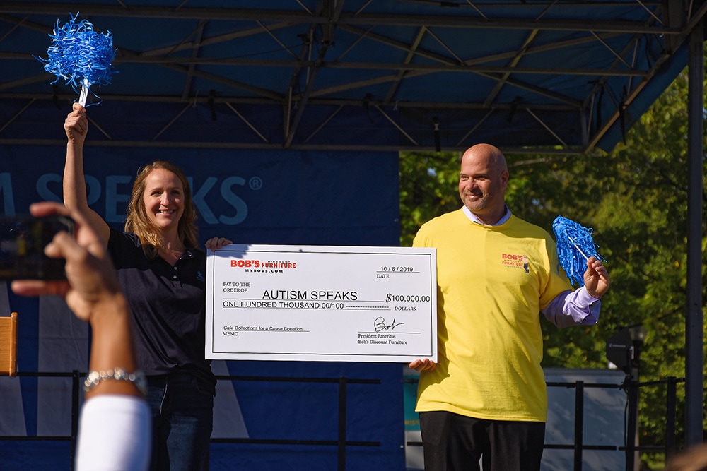 Bob's Discount Furniture Boston Autism Speaks Walk
