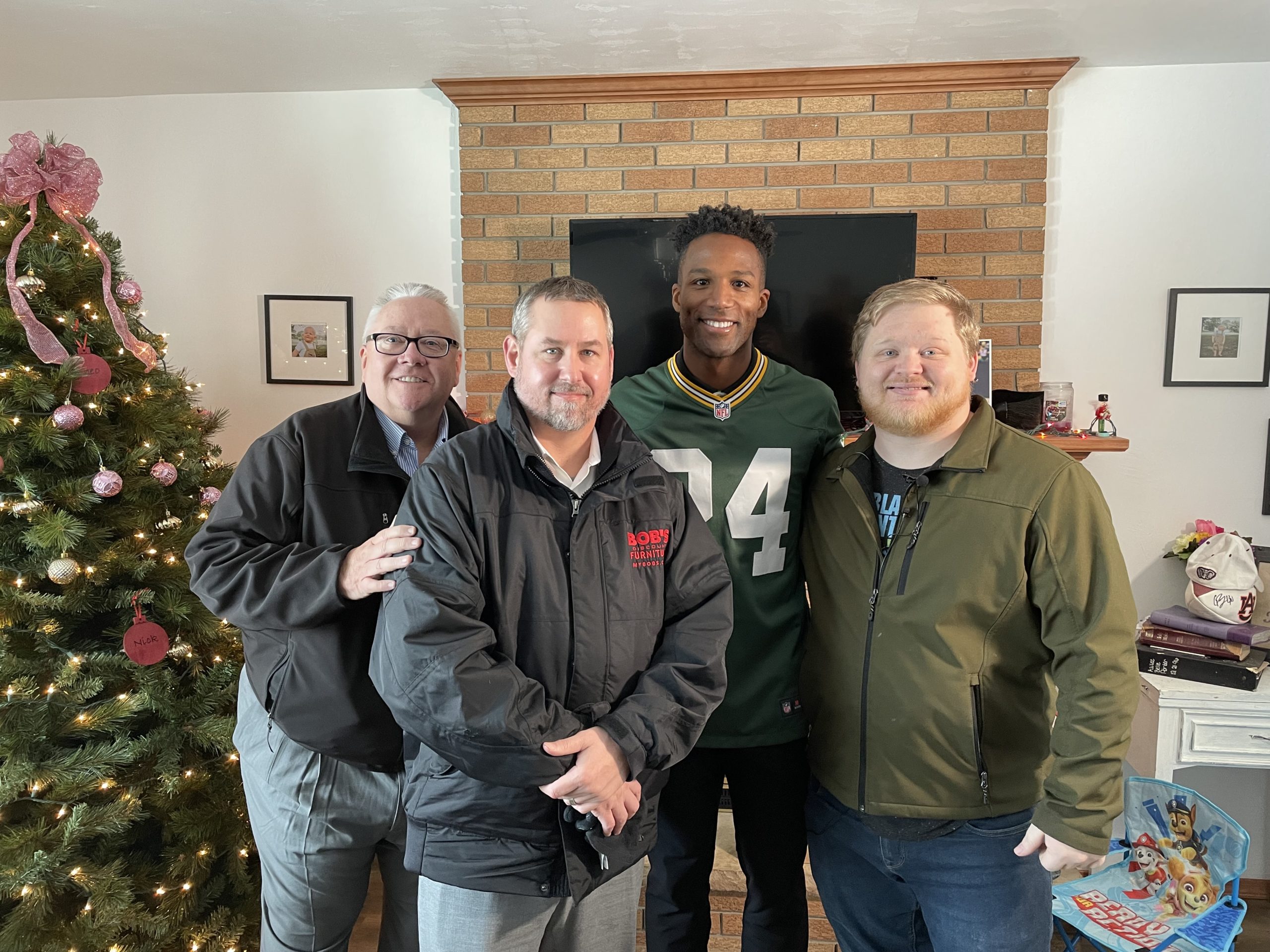 Nick Boyett, Jarrett Bush and Bob's Discount Furniture