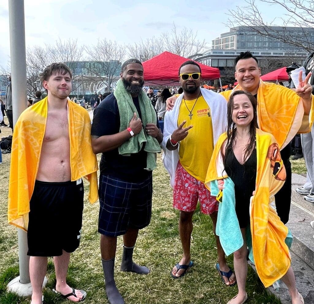 Bob's store team supporting Special Olympics DC.