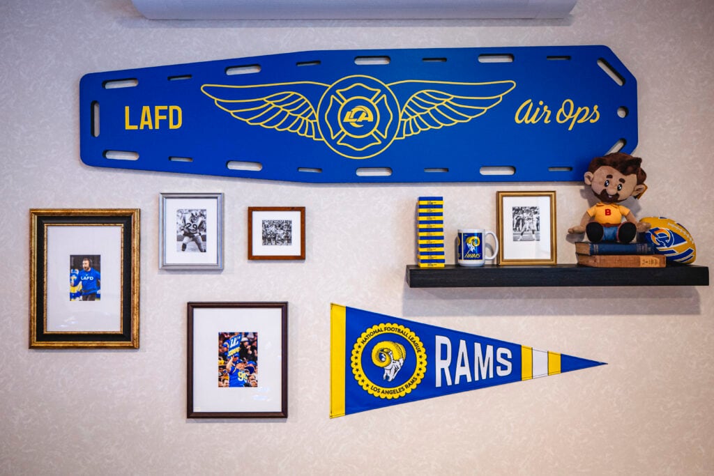 Photos courtesy of the Los Angeles Rams