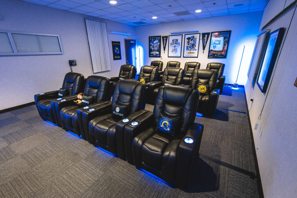 Photos courtesy of the Los Angeles Rams