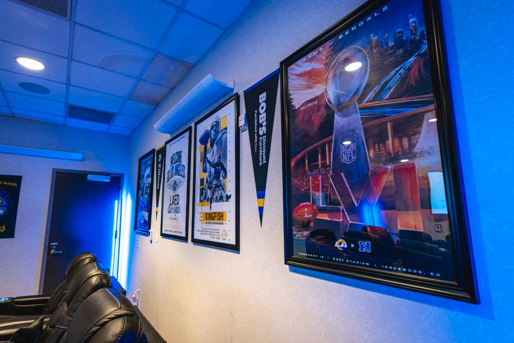 Photos courtesy of the Los Angeles Rams