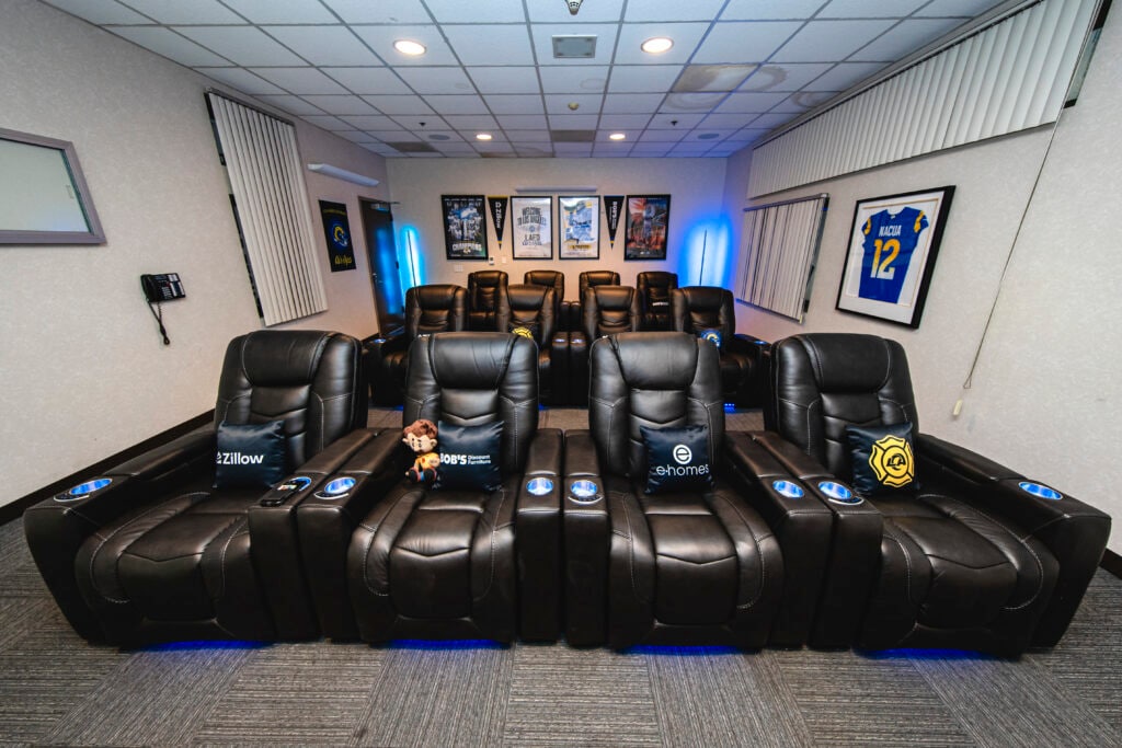 Photos courtesy of the Los Angeles Rams