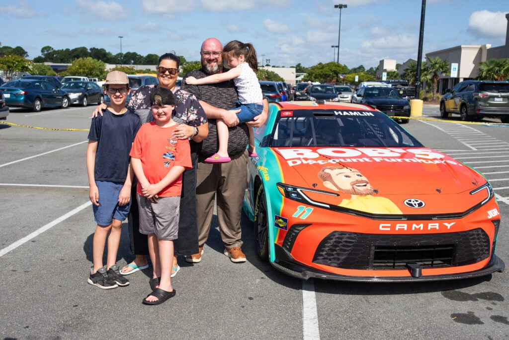 Grand opening of Bob’s Discount Furniture in Wilmington, North Carolina on July 18, 2025.