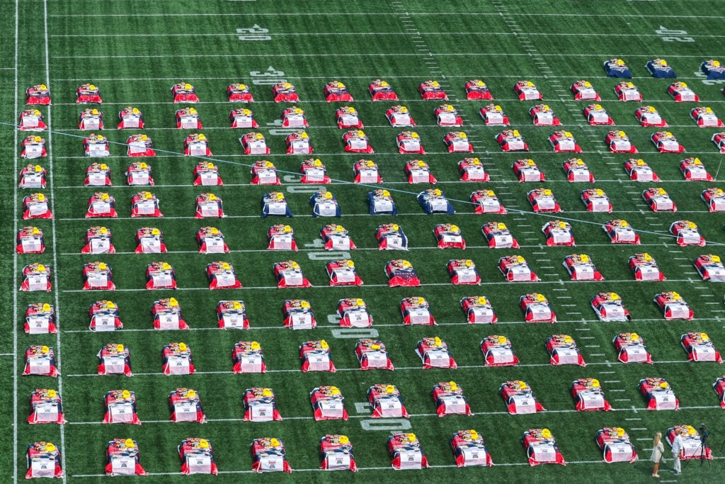 Courtesy of the New England Patriots.