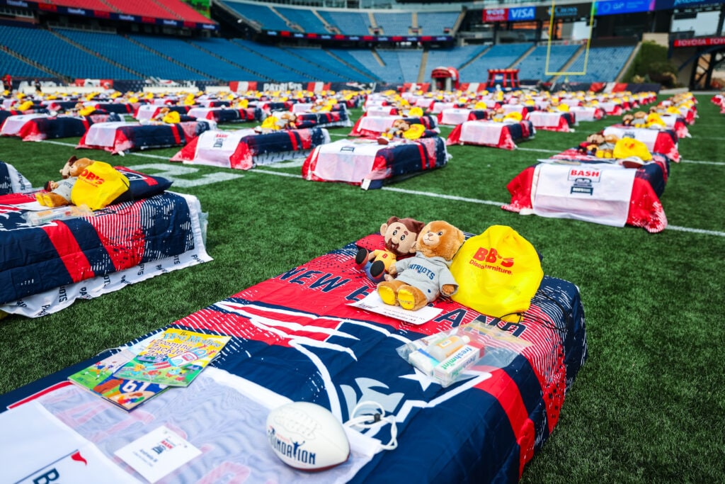 Courtesy of the New England Patriots.