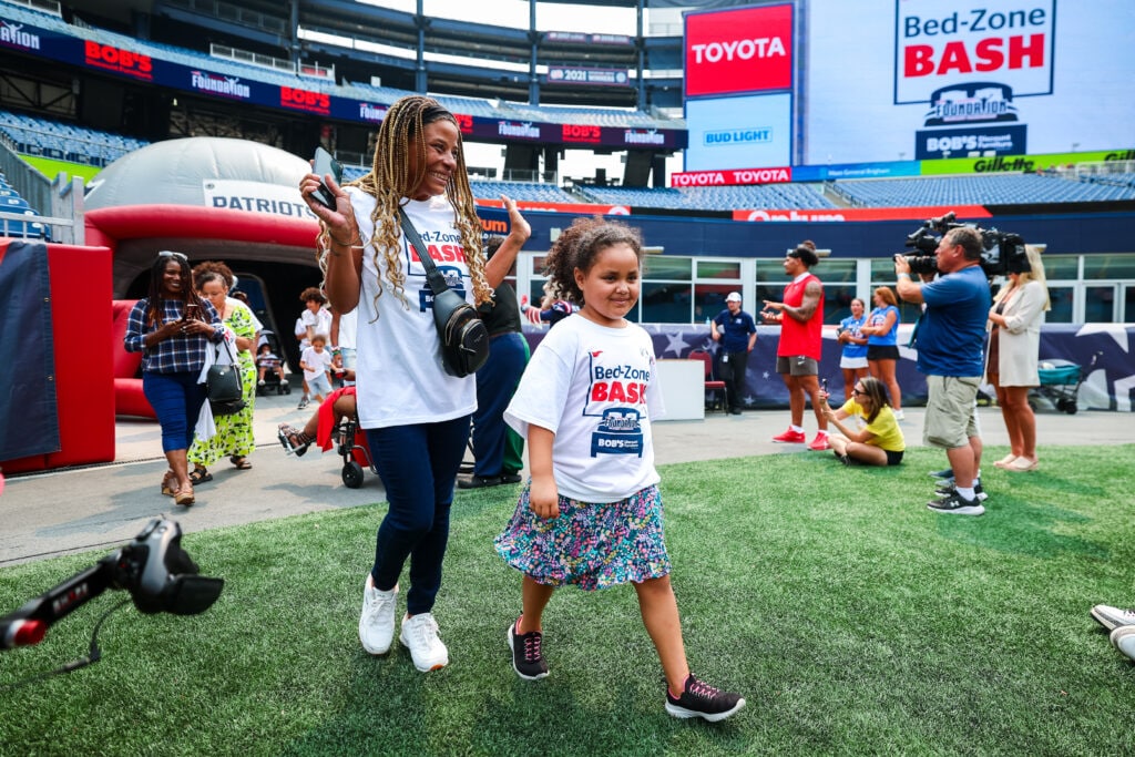 Courtesy of the New England Patriots.