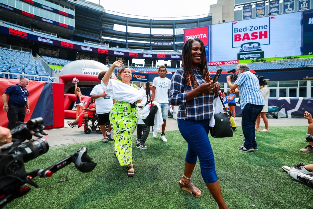 Courtesy of the New England Patriots.