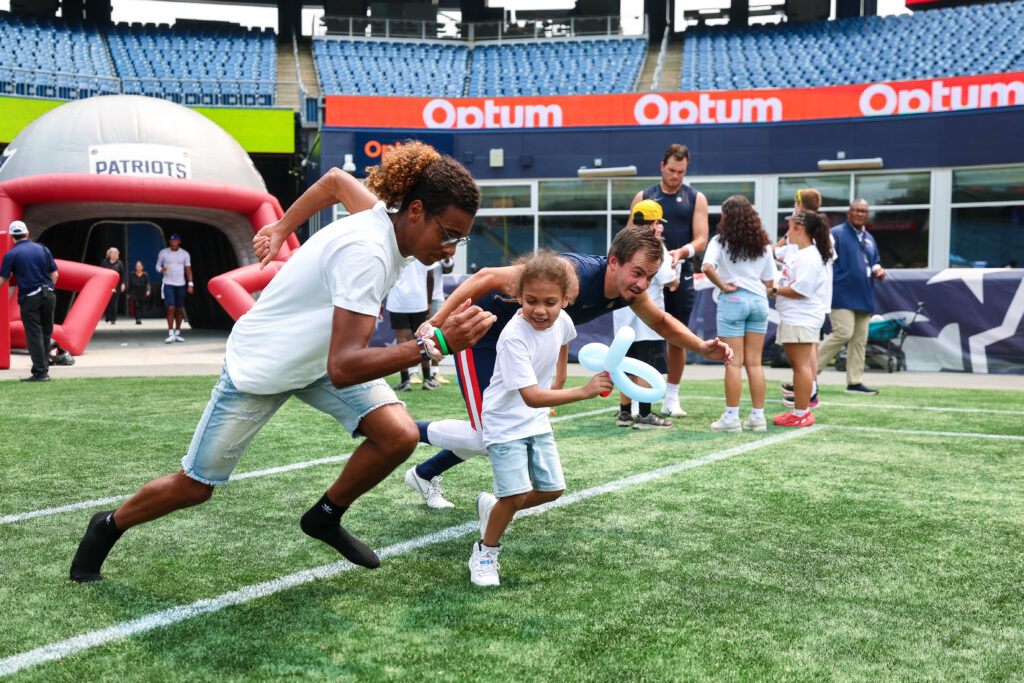 Courtesy of the New England Patriots.