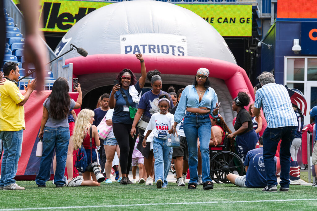 Courtesy of the New England Patriots.