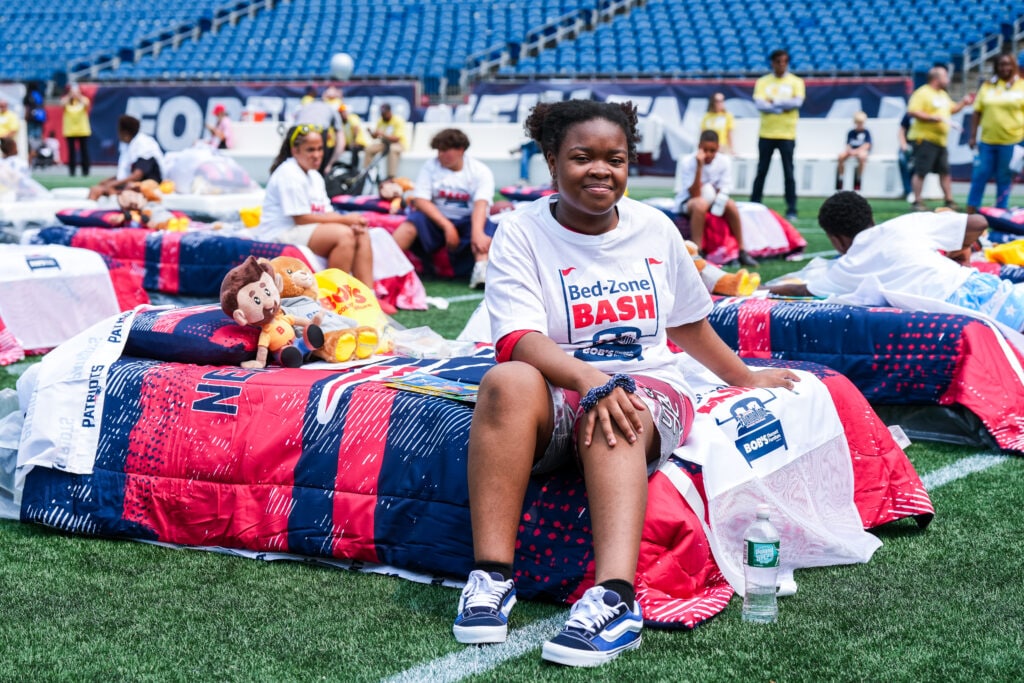 Courtesy of the New England Patriots.